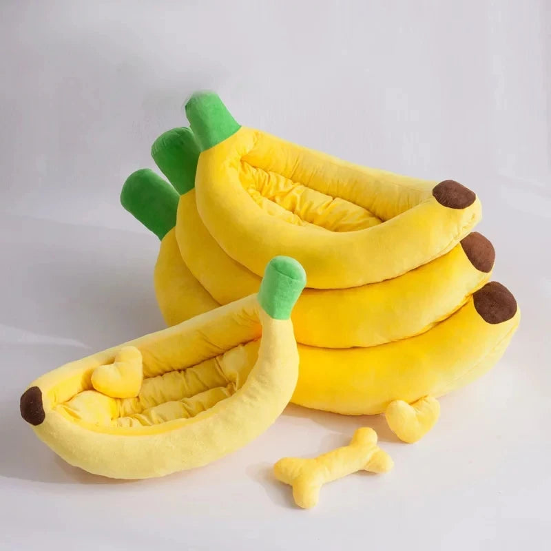 Banana Poodle Bed