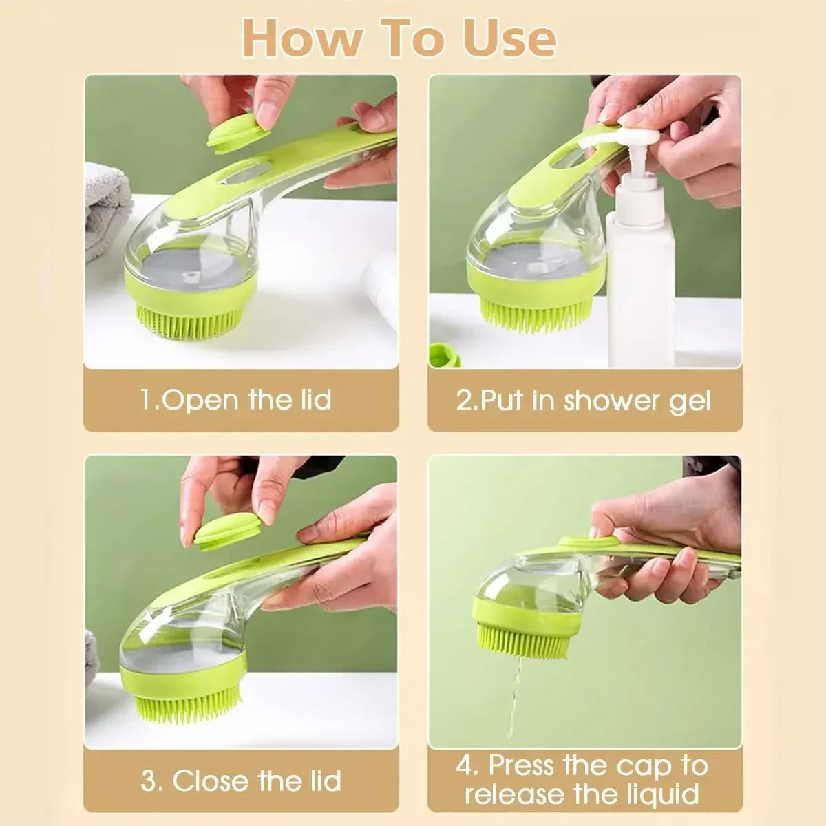 Bath Brush For Poodles