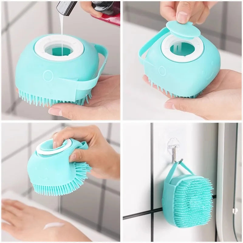 Poodle Bath Brush
