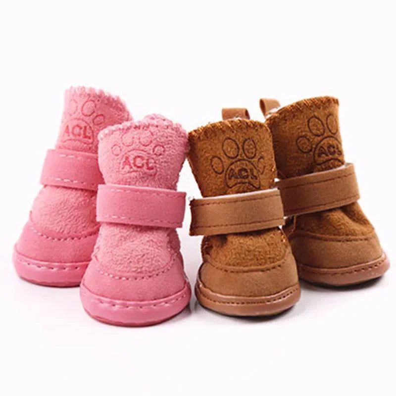 Poodle Winter Shoes