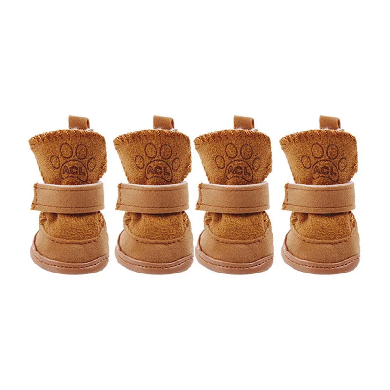 Poodle Winter Shoes