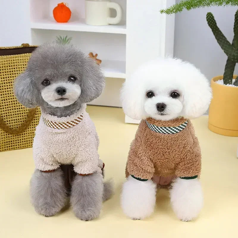 Winter Poodle Jumpsuit