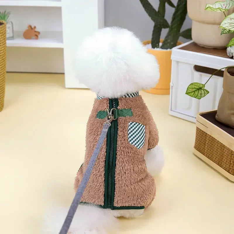 Winter Poodle Jumpsuit