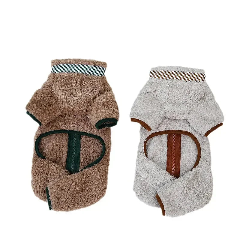 Winter Poodle Jumpsuit