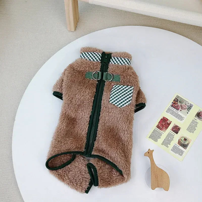 Winter Poodle Jumpsuit