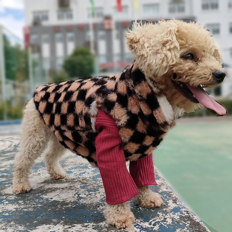 Winter Reversible Poodle Vest