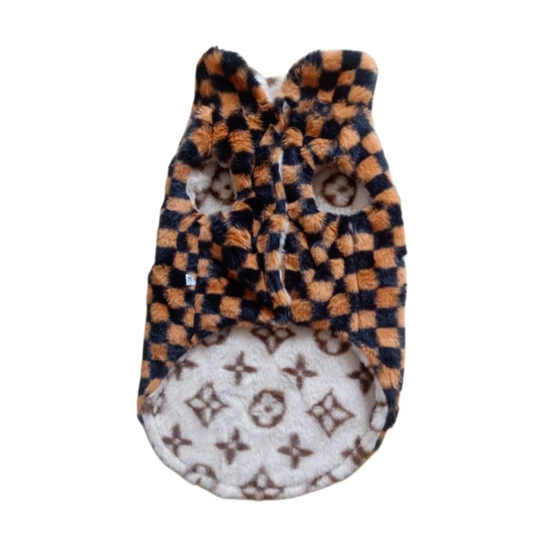 Winter Reversible Poodle Vest
