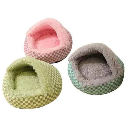 Plushy Colorful Poodle Bed