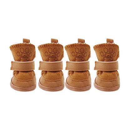 Poodle Winter Shoes